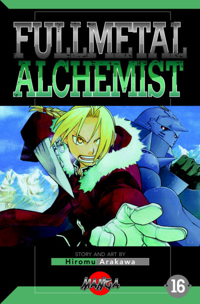 Cover for Fullmetal Alchemist (Bonnier Carlsen, 2007 series) #16