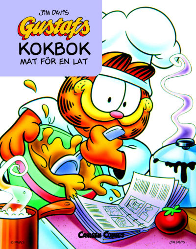 Cover for Gustafs kokbok : mat för en lat (Bonnier Carlsen, 2001 series) 