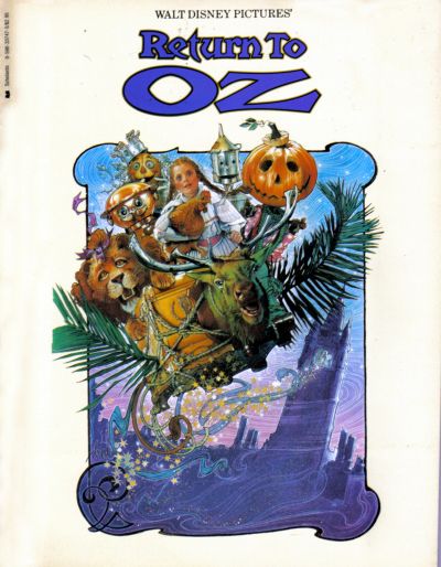 Cover for Walt Disney Pictures' Return to Oz (Scholastic Book Services, 1985 series) 
