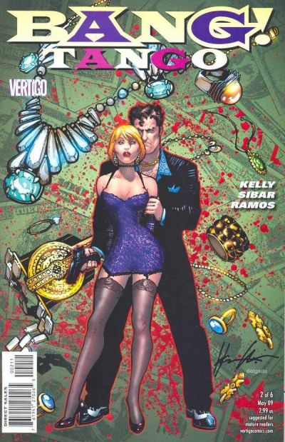 Cover for Bang! Tango (DC, 2009 series) #2
