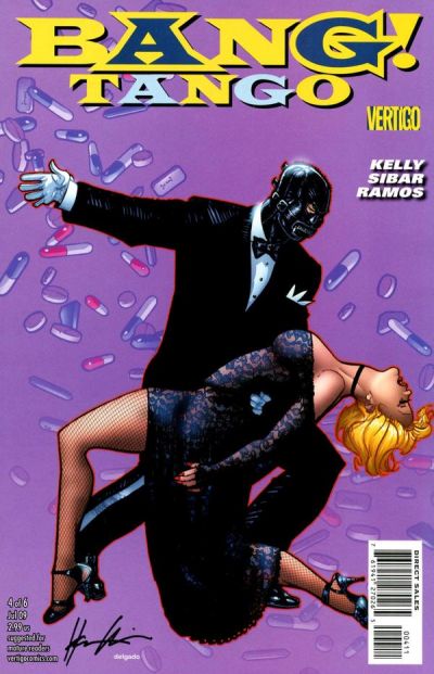 Cover for Bang! Tango (DC, 2009 series) #4
