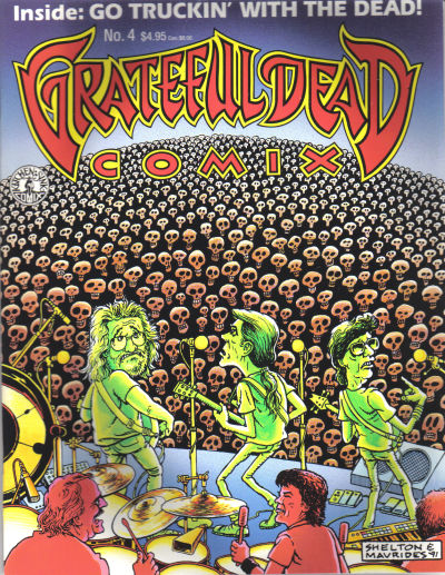 Cover for Grateful Dead Comix (Kitchen Sink Press, 1991 series) #4