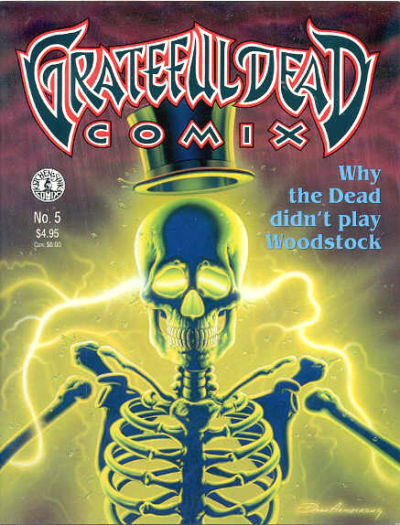 Cover for Grateful Dead Comix (Kitchen Sink Press, 1991 series) #5