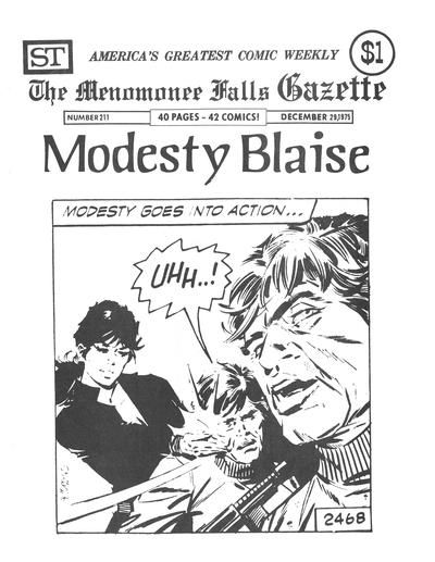 Cover for The Menomonee Falls Gazette (Street Enterprises, 1971 series) #211