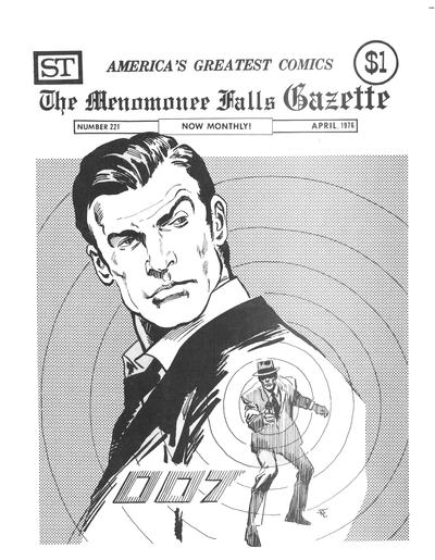 Cover for The Menomonee Falls Gazette (Street Enterprises, 1971 series) #221