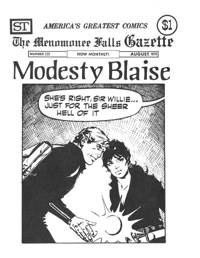 Cover for The Menomonee Falls Gazette (Street Enterprises, 1971 series) #225