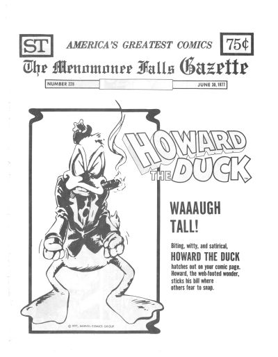 Cover for The Menomonee Falls Gazette (Street Enterprises, 1971 series) #228