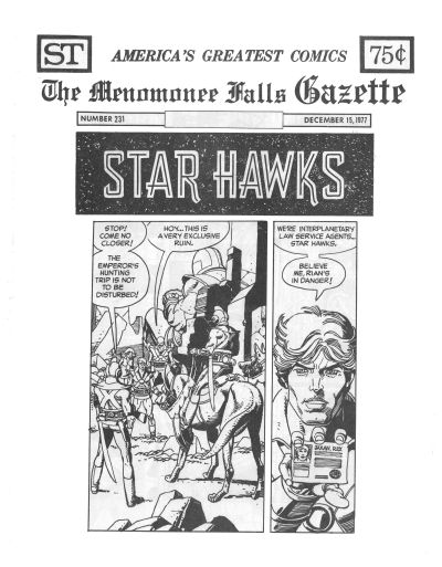 Cover for The Menomonee Falls Gazette (Street Enterprises, 1971 series) #231