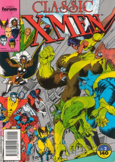 Cover for Classic X-Men (Planeta DeAgostini, 1988 series) #2