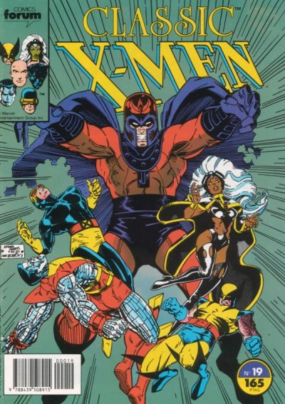 Cover for Classic X-Men (Planeta DeAgostini, 1988 series) #19