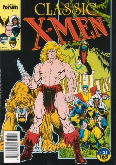 Cover for Classic X-Men (Planeta DeAgostini, 1988 series) #21