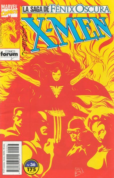 Cover for Classic X-Men (Planeta DeAgostini, 1988 series) #36