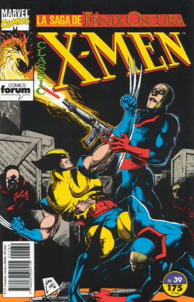 Cover for Classic X-Men (Planeta DeAgostini, 1988 series) #39