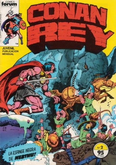 Cover for Conan Rey (Planeta DeAgostini, 1984 series) #2