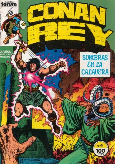 Cover for Conan Rey (Planeta DeAgostini, 1984 series) #4
