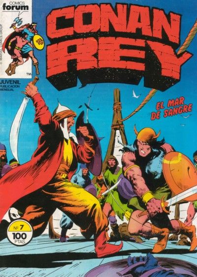 Cover for Conan Rey (Planeta DeAgostini, 1984 series) #7