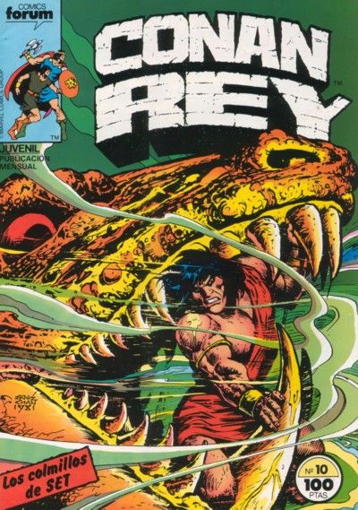 Cover for Conan Rey (Planeta DeAgostini, 1984 series) #10