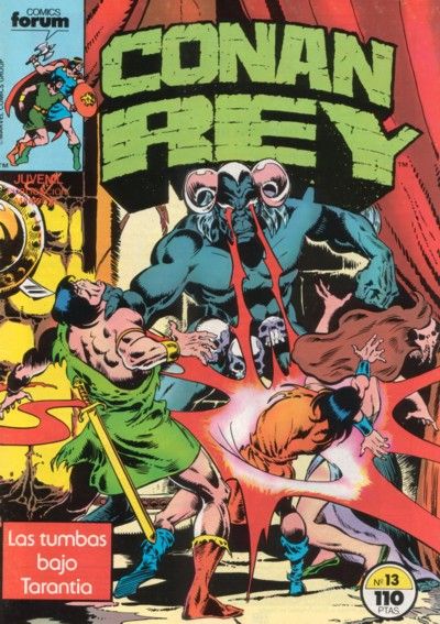 Cover for Conan Rey (Planeta DeAgostini, 1984 series) #13