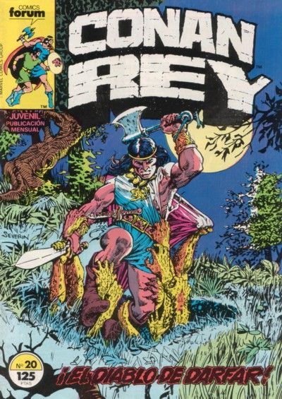 Cover for Conan Rey (Planeta DeAgostini, 1984 series) #20