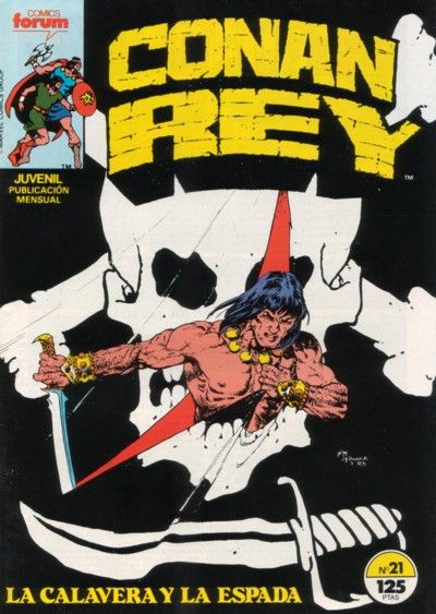 Cover for Conan Rey (Planeta DeAgostini, 1984 series) #21