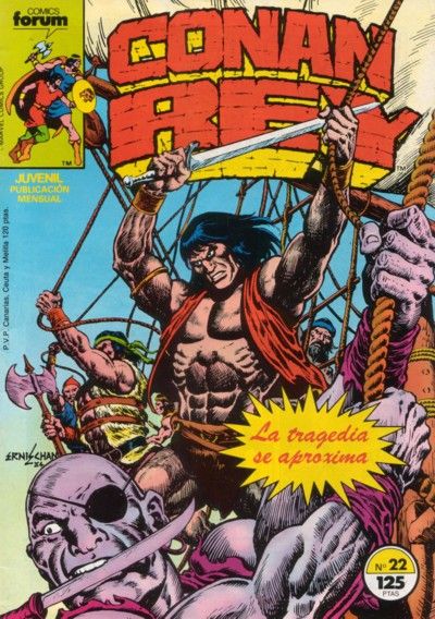 Cover for Conan Rey (Planeta DeAgostini, 1984 series) #22