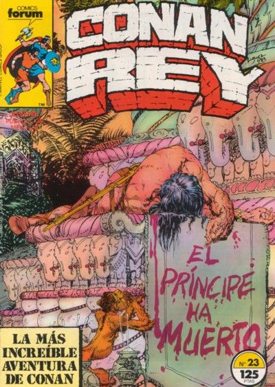 Cover for Conan Rey (Planeta DeAgostini, 1984 series) #23