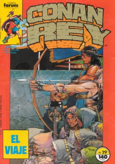 Cover for Conan Rey (Planeta DeAgostini, 1984 series) #29