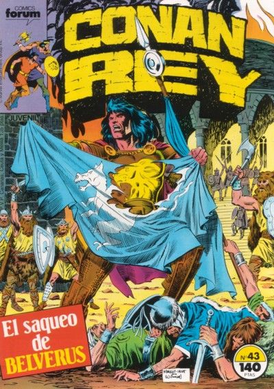 Cover for Conan Rey (Planeta DeAgostini, 1984 series) #43