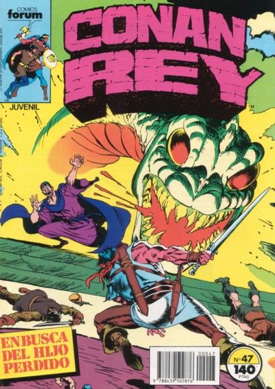 Cover for Conan Rey (Planeta DeAgostini, 1984 series) #47