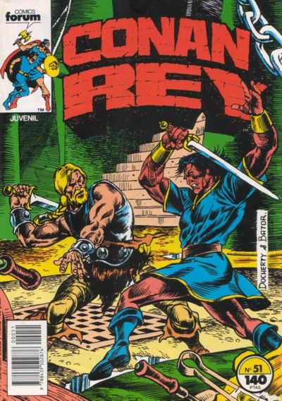 Cover for Conan Rey (Planeta DeAgostini, 1984 series) #51