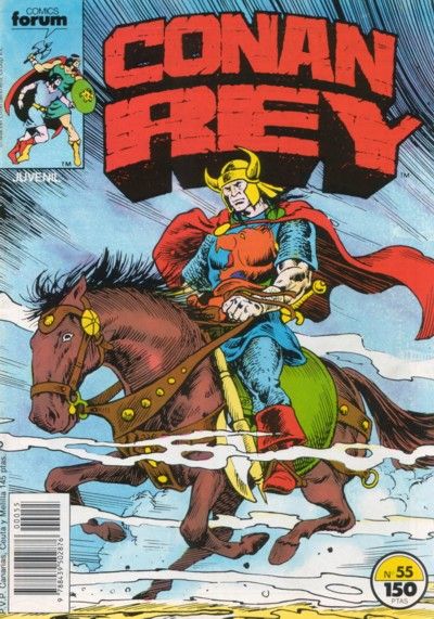 Cover for Conan Rey (Planeta DeAgostini, 1984 series) #55