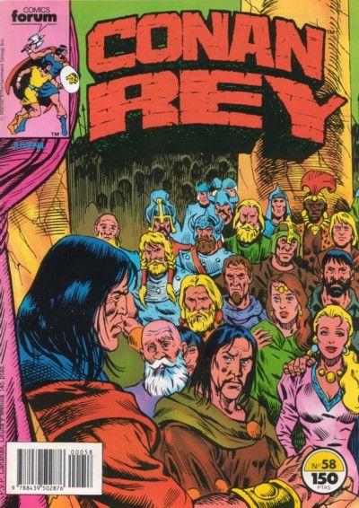 Cover for Conan Rey (Planeta DeAgostini, 1984 series) #58