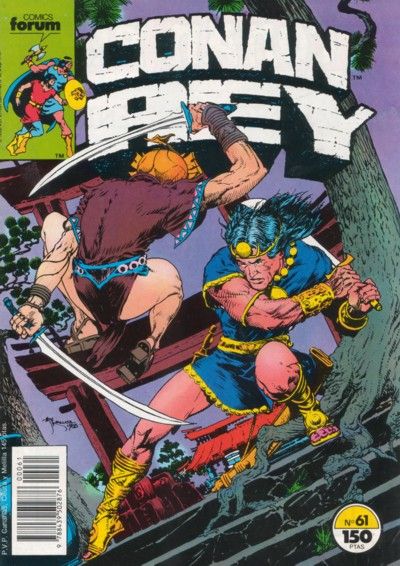Cover for Conan Rey (Planeta DeAgostini, 1984 series) #61