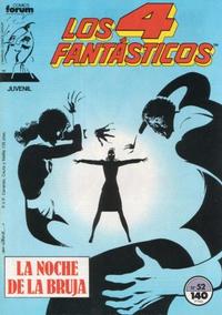 Cover Thumbnail for Los 4 Fantásticos (Planeta DeAgostini, 1983 series) #52