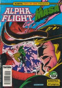 Cover Thumbnail for Marvel Two-In-One Alpha Flight & La Masa (Planeta DeAgostini, 1988 series) #44