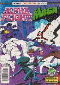 Cover Thumbnail for Marvel Two-In-One Alpha Flight & La Masa (Planeta DeAgostini, 1988 series) #47