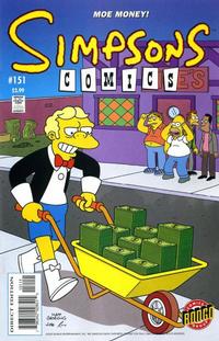 Cover Thumbnail for Simpsons Comics (Bongo, 1993 series) #151