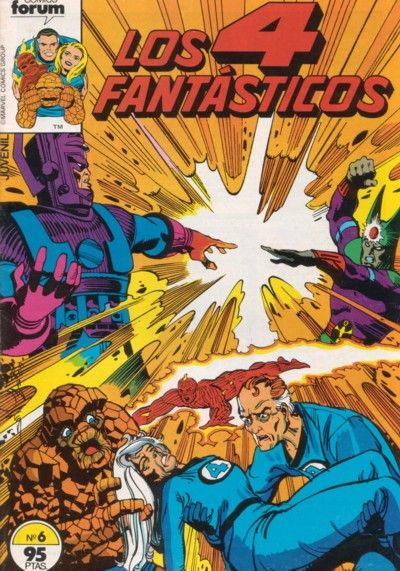 Cover for Los 4 Fantásticos (Planeta DeAgostini, 1983 series) #6