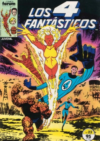 Cover for Los 4 Fantásticos (Planeta DeAgostini, 1983 series) #23