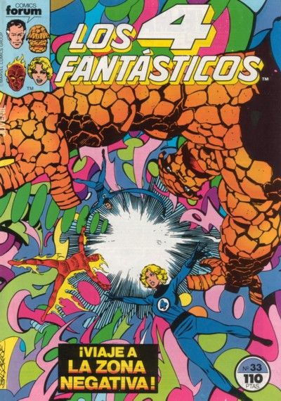 Cover for Los 4 Fantásticos (Planeta DeAgostini, 1983 series) #33