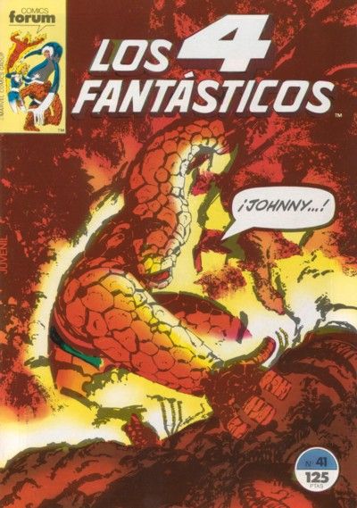 Cover for Los 4 Fantásticos (Planeta DeAgostini, 1983 series) #41