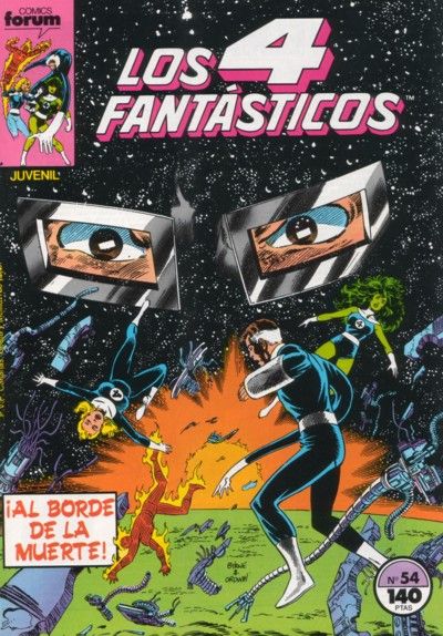 Cover for Los 4 Fantásticos (Planeta DeAgostini, 1983 series) #54