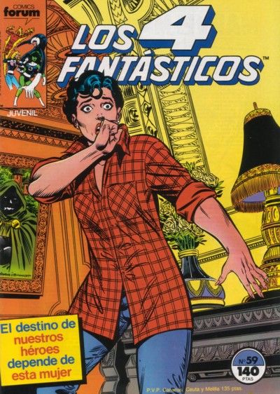 Cover for Los 4 Fantásticos (Planeta DeAgostini, 1983 series) #59