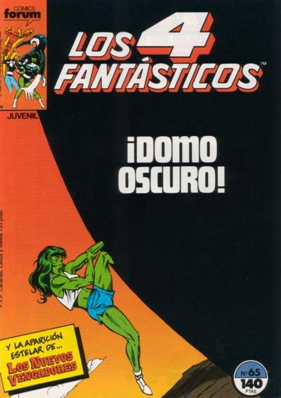 Cover for Los 4 Fantásticos (Planeta DeAgostini, 1983 series) #65
