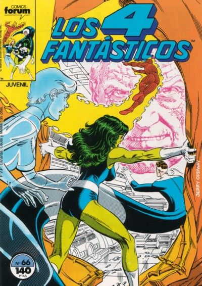 Cover for Los 4 Fantásticos (Planeta DeAgostini, 1983 series) #66
