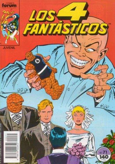 Cover for Los 4 Fantásticos (Planeta DeAgostini, 1983 series) #71