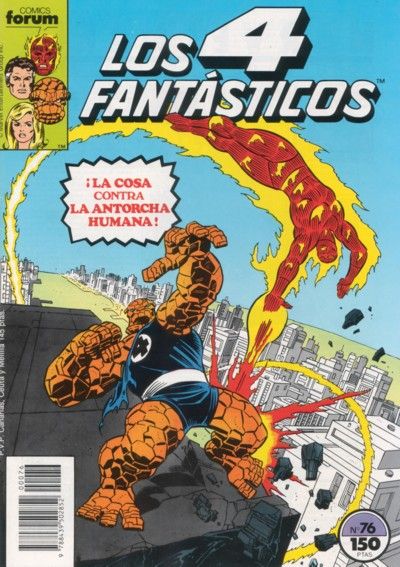 Cover for Los 4 Fantásticos (Planeta DeAgostini, 1983 series) #76