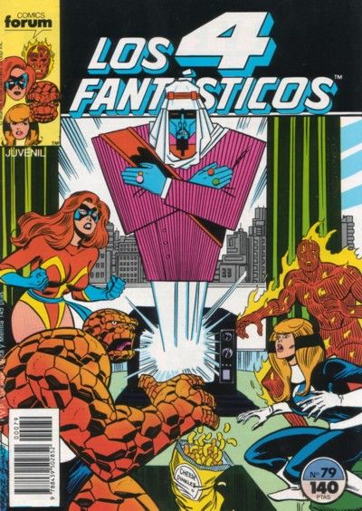 Cover for Los 4 Fantásticos (Planeta DeAgostini, 1983 series) #79