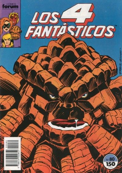 Cover for Los 4 Fantásticos (Planeta DeAgostini, 1983 series) #80