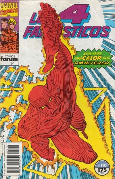 Cover for Los 4 Fantásticos (Planeta DeAgostini, 1983 series) #110
